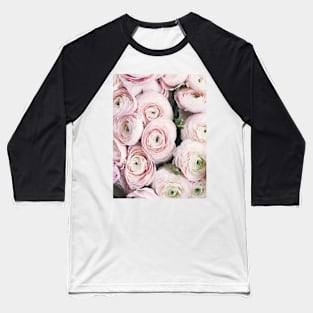 Flowers print, Pastel, Fashion print, Scandinavian art, Modern art, Wall art, Print, Minimalistic, Modern Baseball T-Shirt